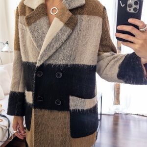 Women's Plaid Coat